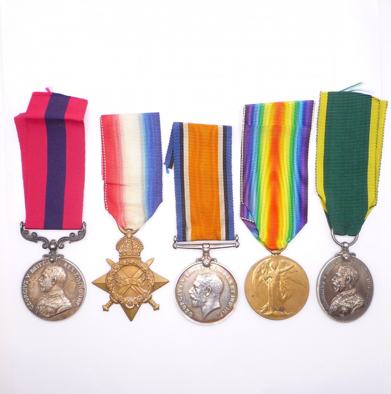 distinguished conduct medal geo v group of 5