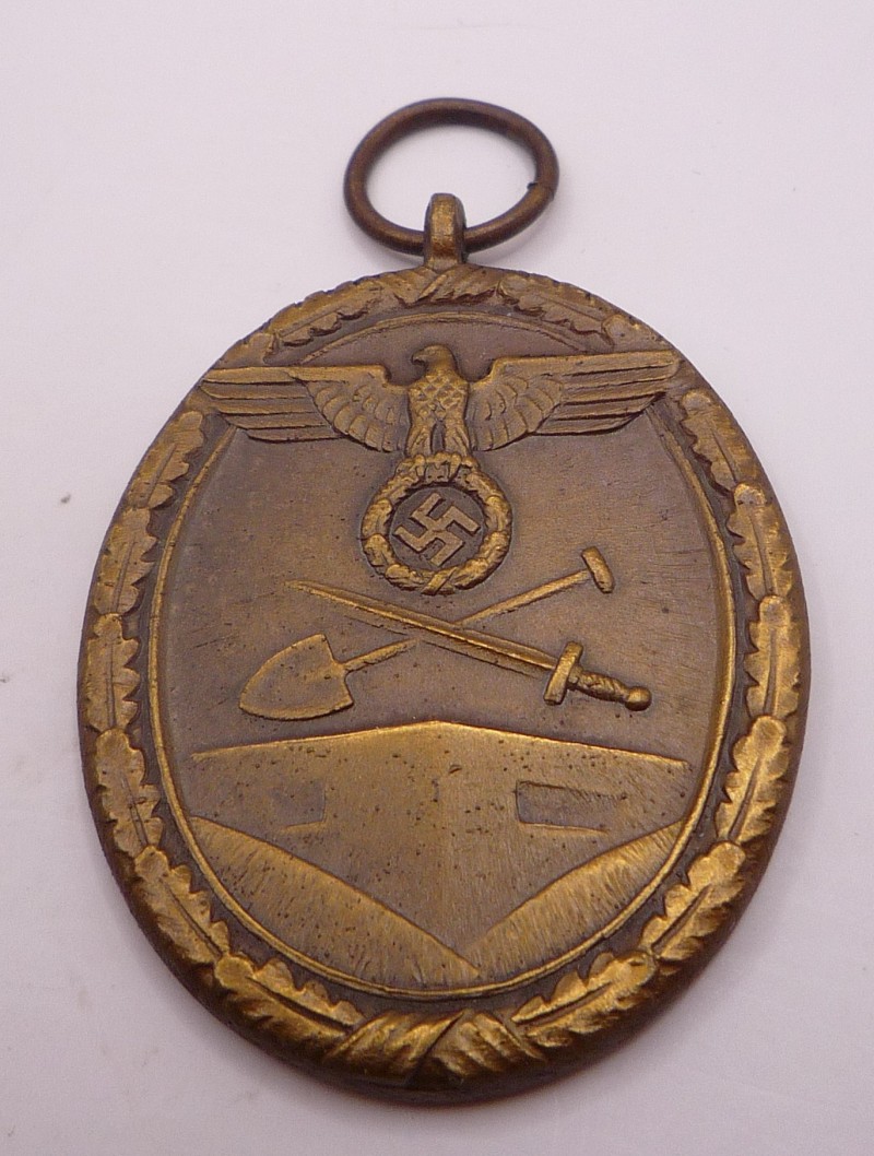 German WW2 West Wall Medal 