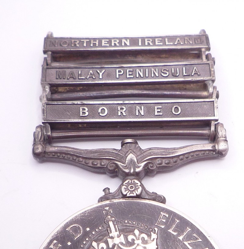 Campaign Service Medal 3 Clasps