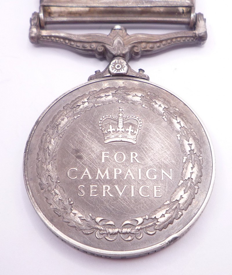 Campaign Service Medal 3 Clasps