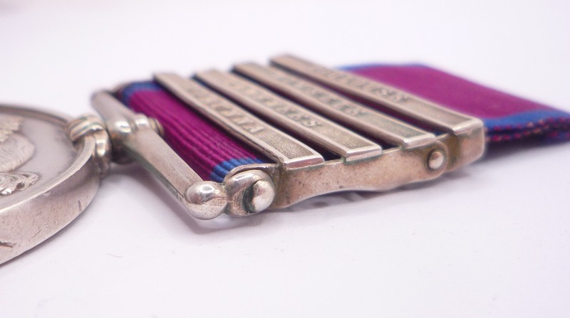 Military General Service Medal - 4 Clasps