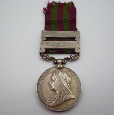 india general service medal 2 clasps